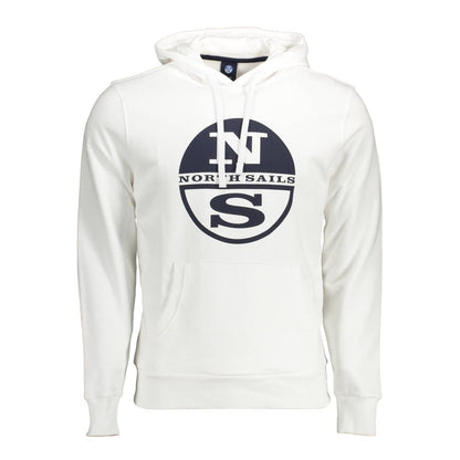 North Sails White Cotton Sweater