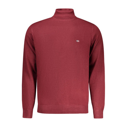 Norway 1963 Rosso Wool Men Sweater