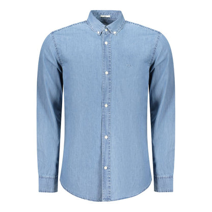 Pepe Jeans Azzurro Cotton Men Shirt