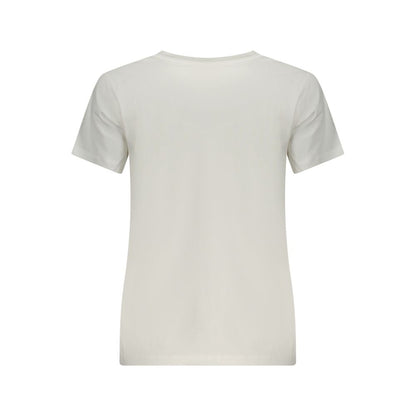 Pepe Jeans Bianco Cotton Women T-Shirt