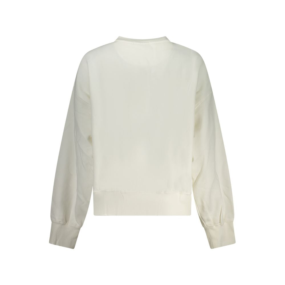Pepe Jeans Bianco Cotton Women's Sweatshirt
