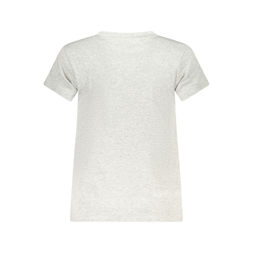 Pepe Jeans Gray Cotton Tops & T-Shirt