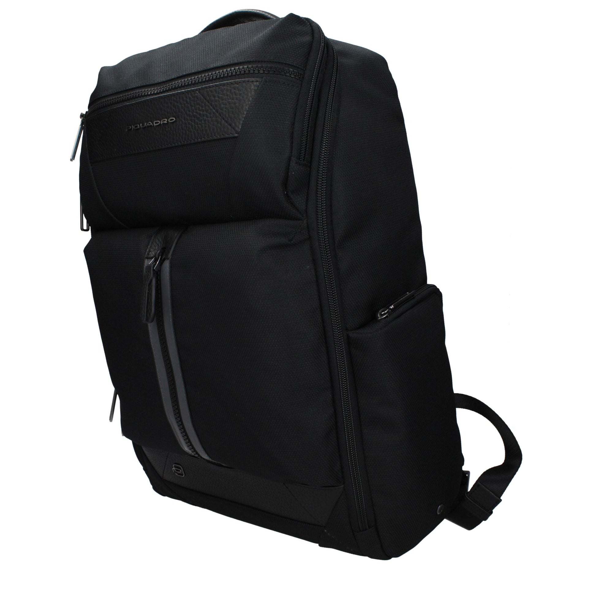 Piquadro Black Fabric Backpack