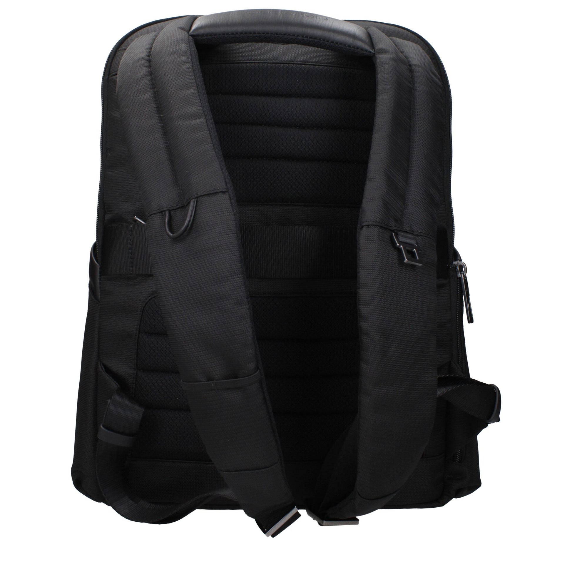 Piquadro Black Nylon Backpacks
