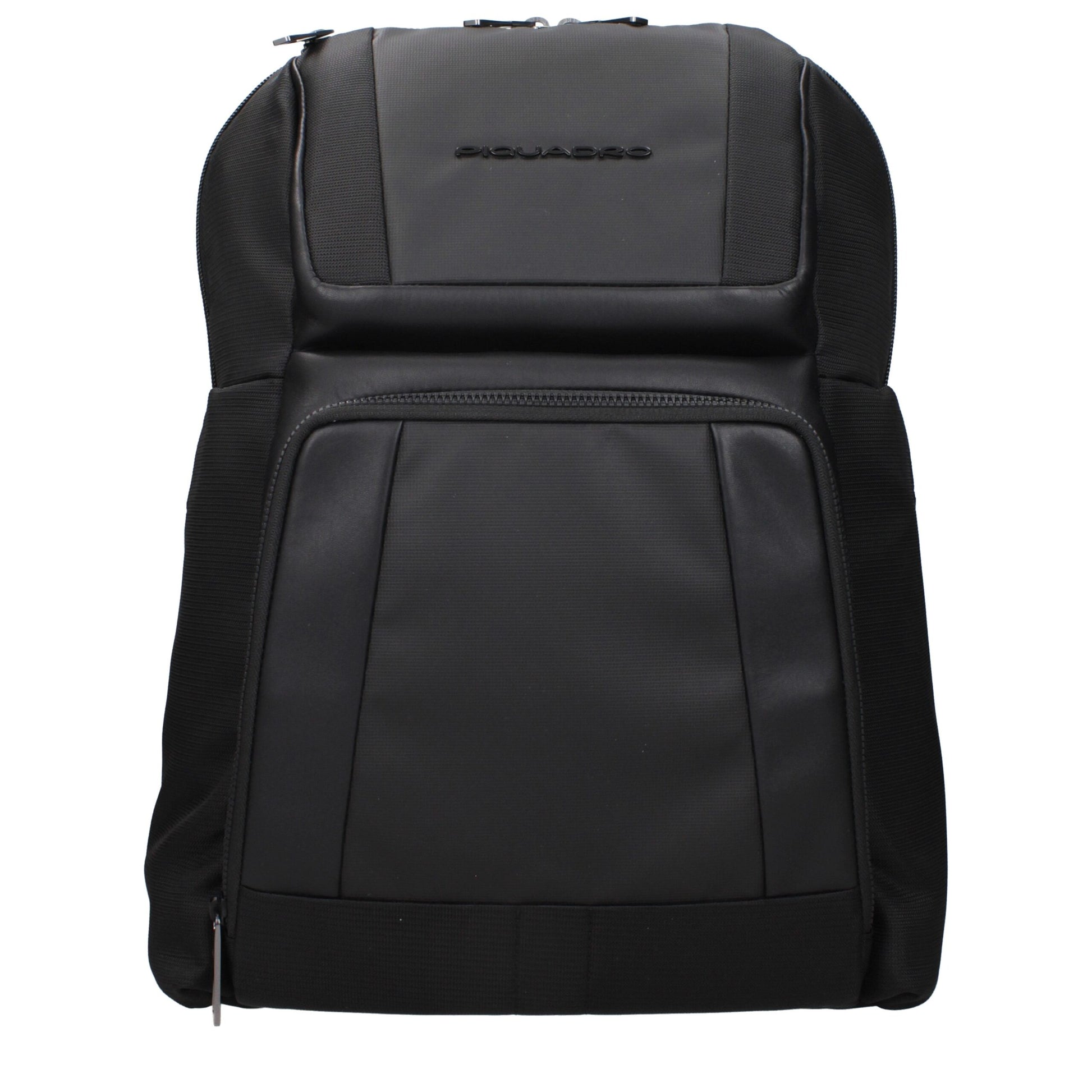 Piquadro Black Nylon Backpacks