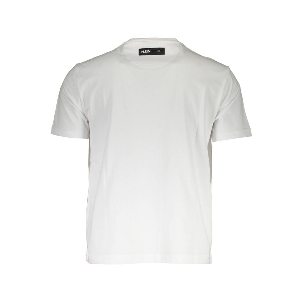 Plein Sport White Cotton Mens TShirt
