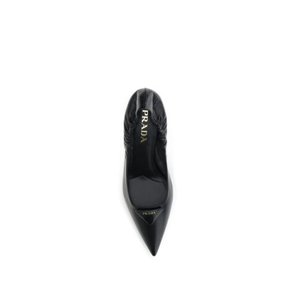 Prada Leather logo Pumps