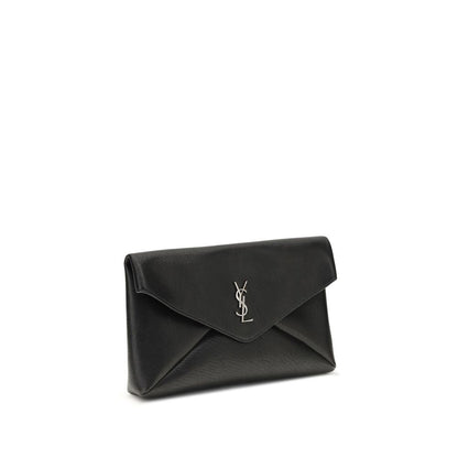 Saint Laurent Cassandre large envelope Clutch Bag