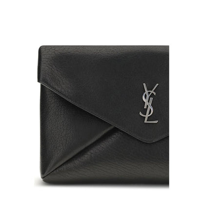 Saint Laurent Cassandre large envelope Clutch Bag