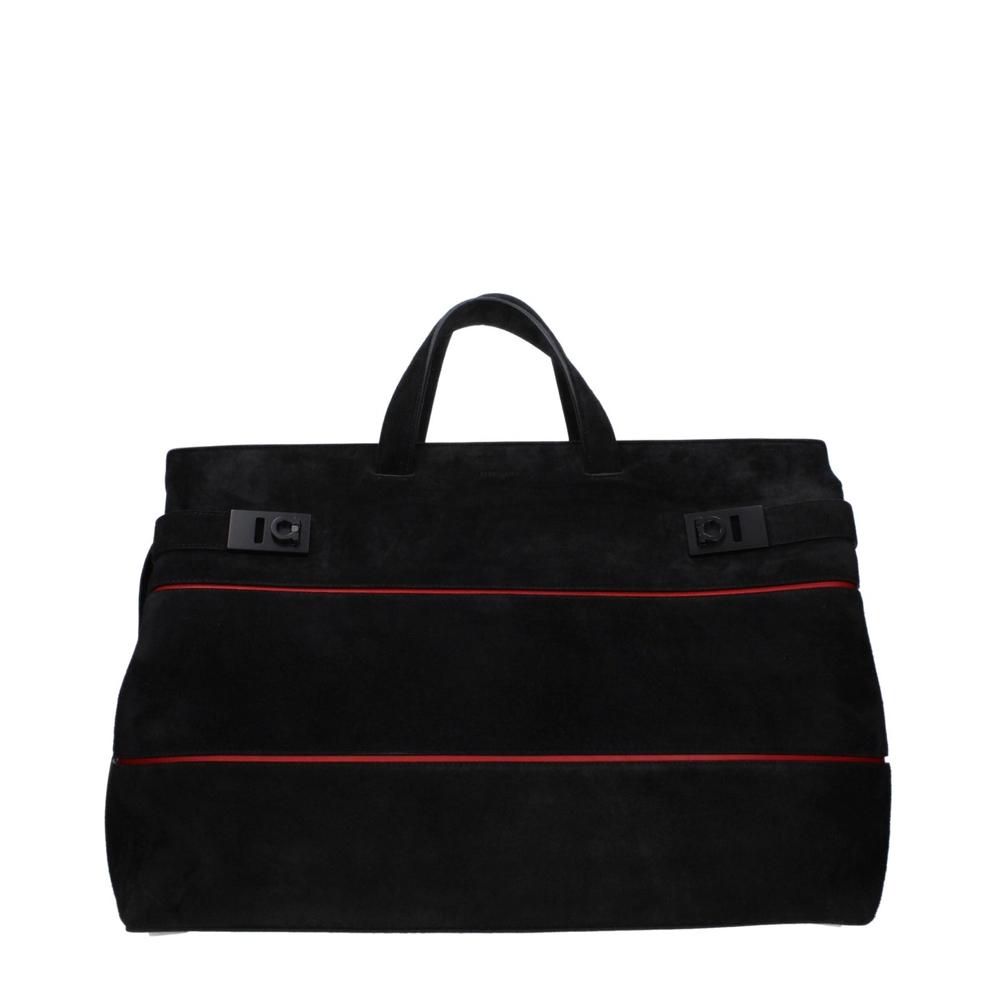 Salvatore Ferragamo Black Leather Handbag