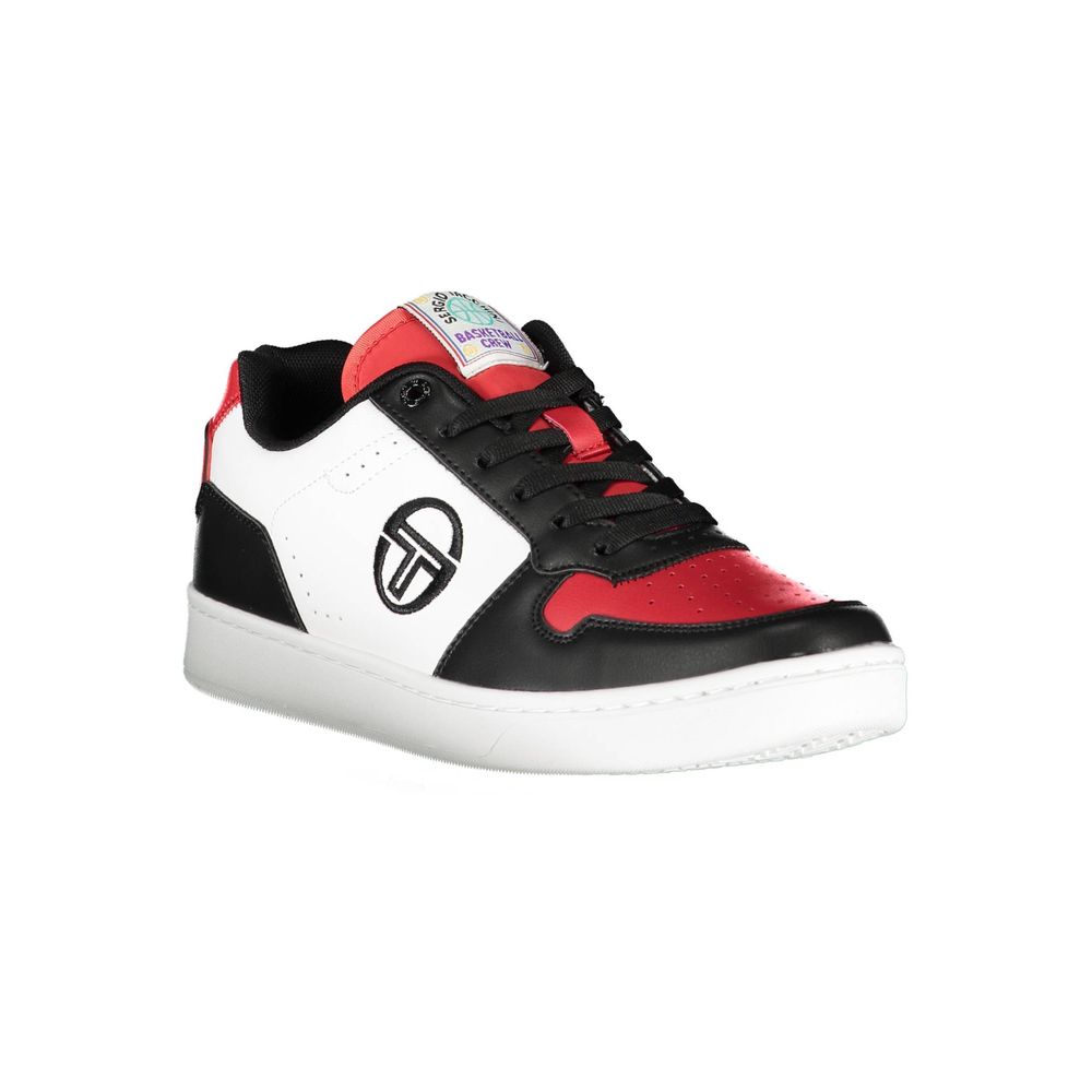 Sergio Tacchini Black Polyester Men Sneakers