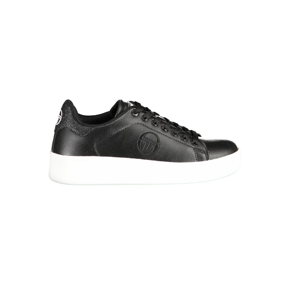 Sergio Tacchini Black Polyester Sneakers