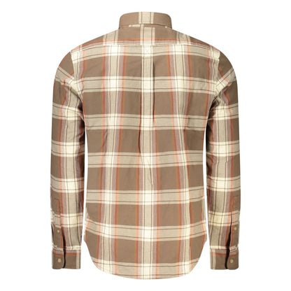 Timberland Brown Cotton Shirt