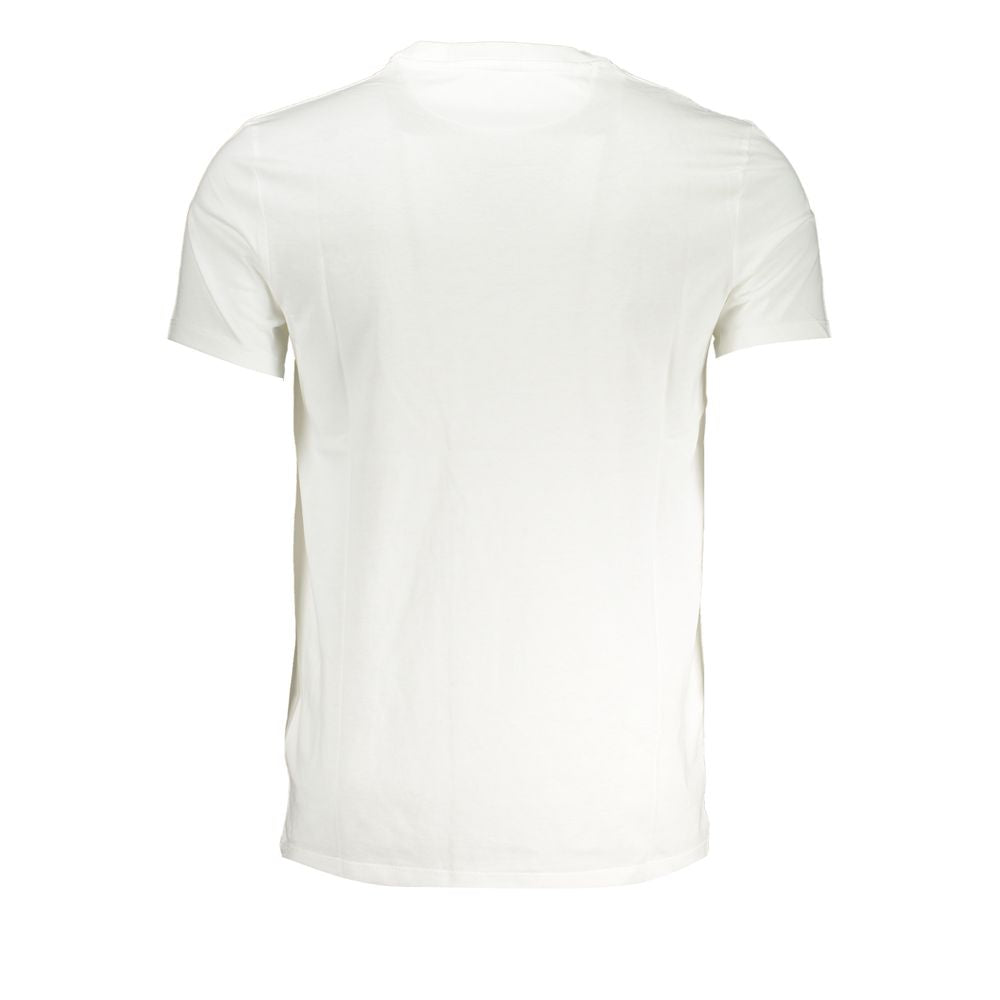 Timberland White Cotton Men T-Shirt