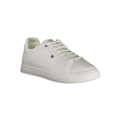 Tommy Hilfiger Bianco Poliuretano Uomo Sneakers