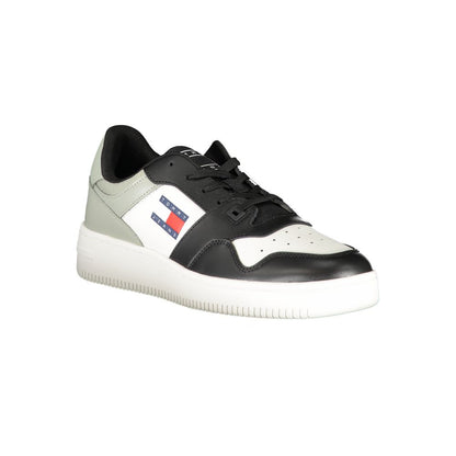 Tommy Hilfiger Black Polyester Sneakers