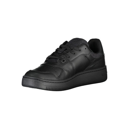 Tommy Hilfiger Black Polyester Sneakers
