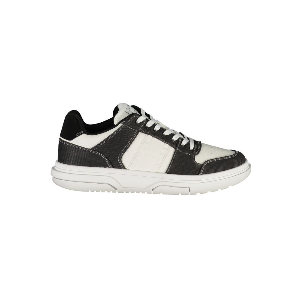 Tommy Hilfiger Black Polyester Sneakers