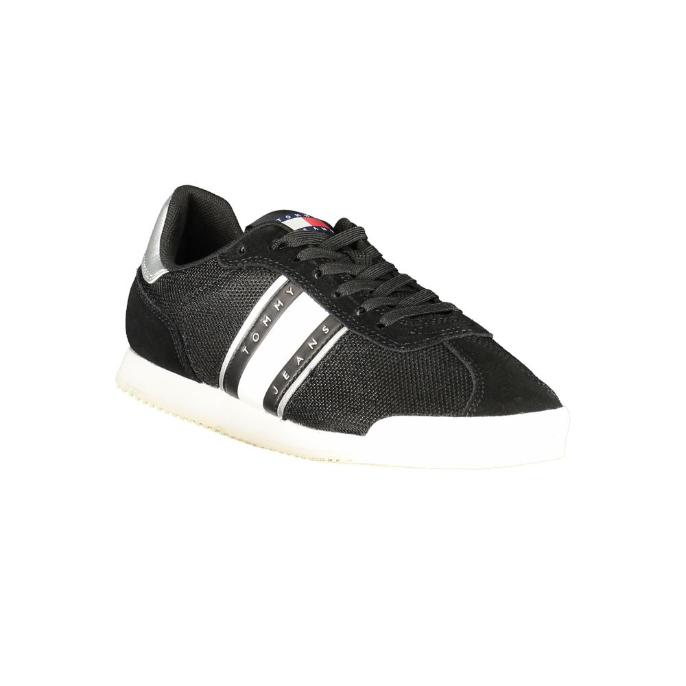 Tommy Hilfiger Black Polyester Women Sneakers
