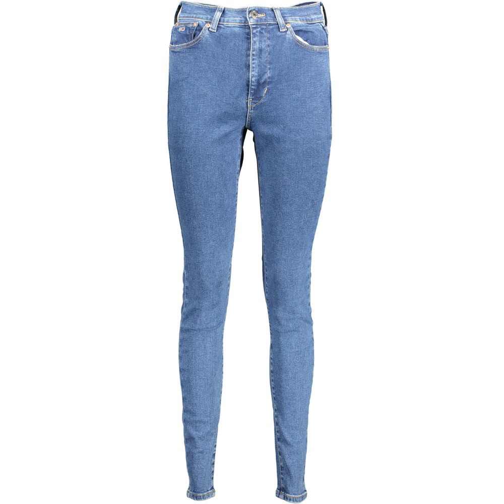 Tommy Hilfiger Blue Cotton Jeans & Pant