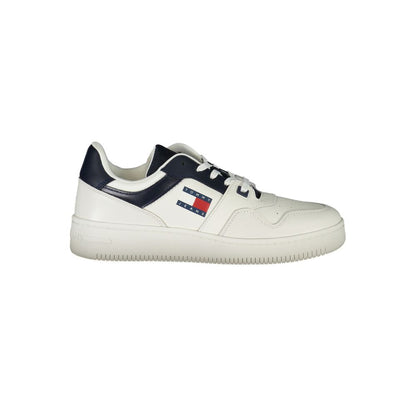 Tommy Hilfiger Blue Leather Men Sneakers