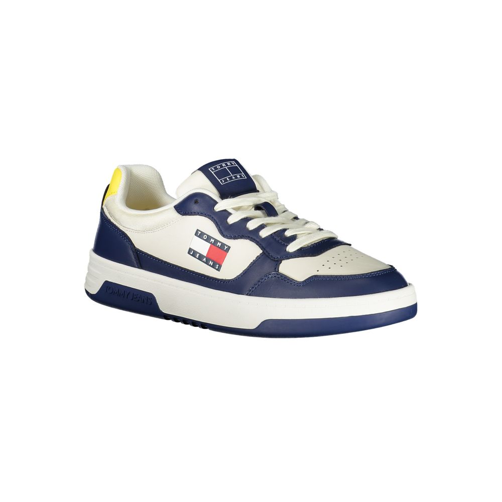 Tommy Hilfiger Blue Polyethylene Men Sneakers