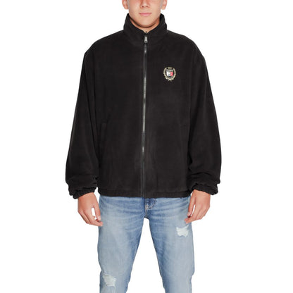 Tommy Hilfiger Jeans Black Recycled Polyester Jackets & Coat