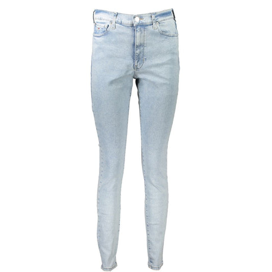 Tommy Hilfiger Light Blue Cotton Women Jeans