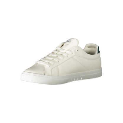 Tommy Hilfiger White Leather Men Sneakers