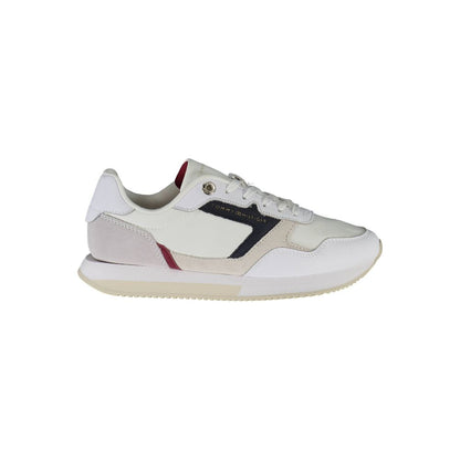 Tommy Hilfiger White Leather Women Sneakers