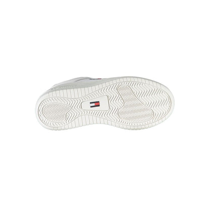 Tommy Hilfiger White Polyester Sneakers