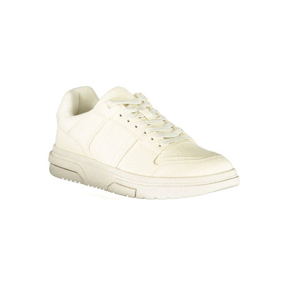 Tommy Hilfiger White Polyester Sneakers