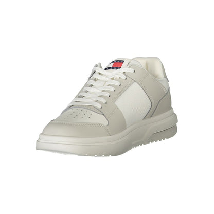 Tommy Hilfiger White Polyester Sneakers