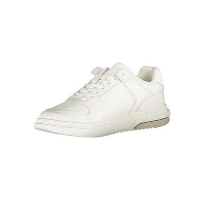 Tommy Hilfiger White Polyester Sneakers