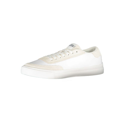 Tommy Hilfiger White Polyester Sneakers