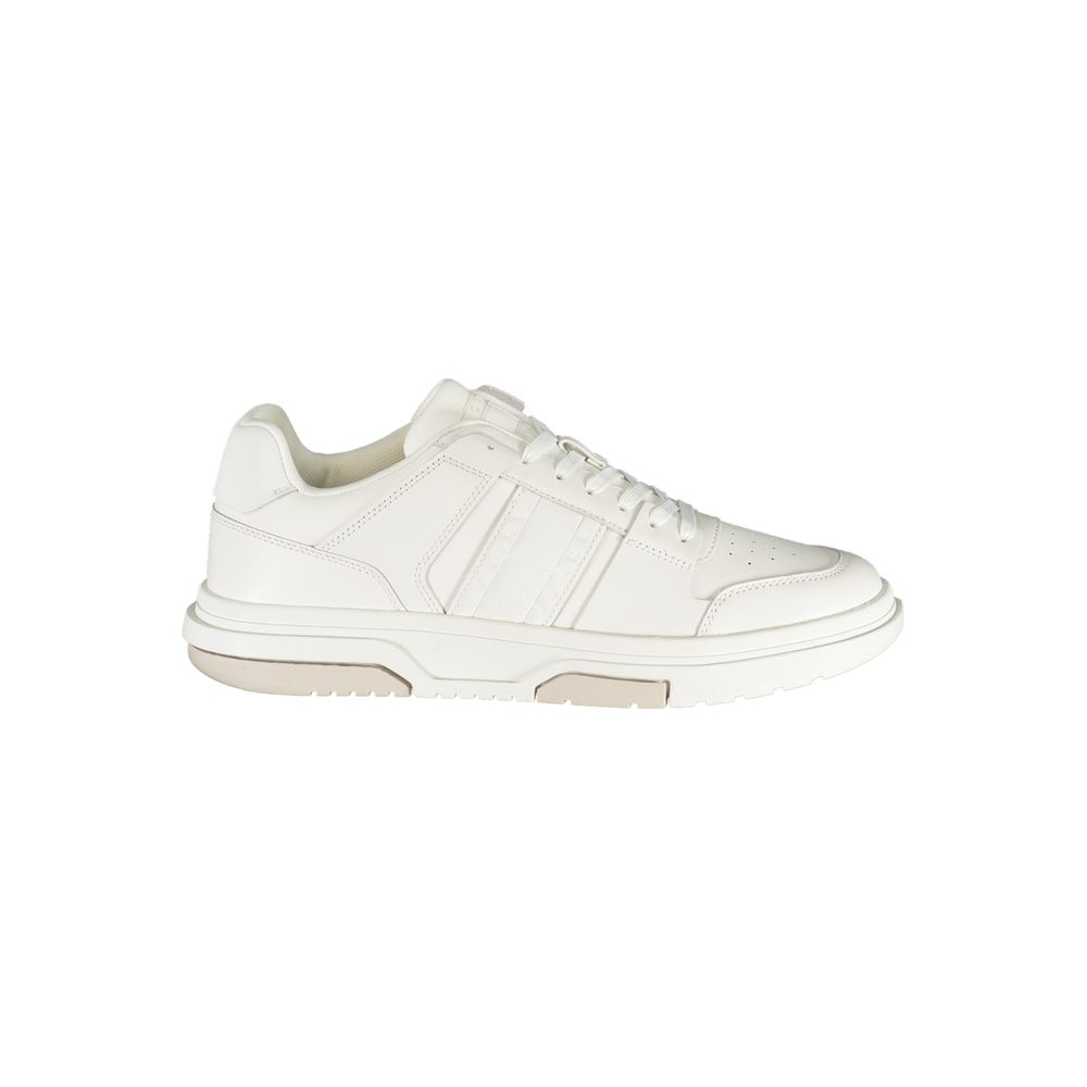 Tommy Hilfiger White Polyester Sneakers