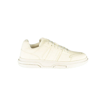 Tommy Hilfiger White Polyester Sneakers