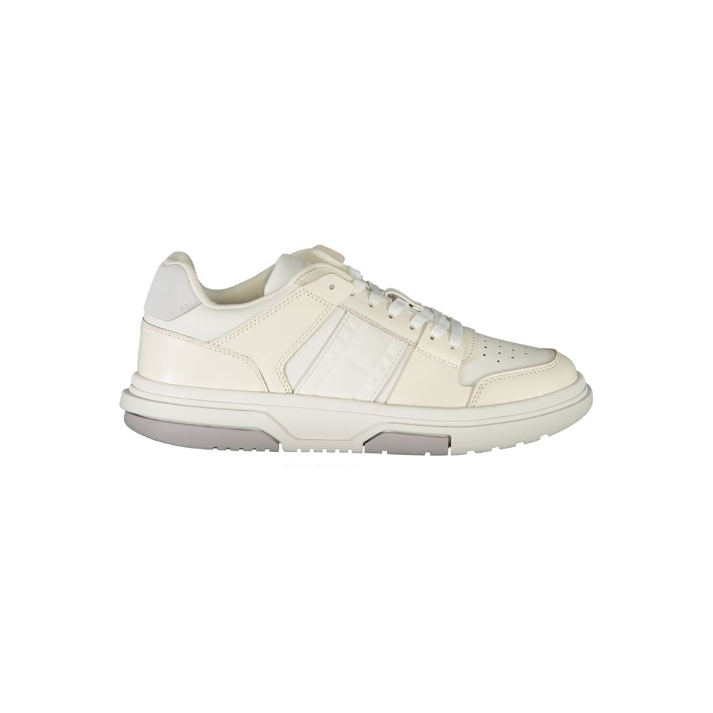 Tommy Hilfiger White Polyester Sneakers