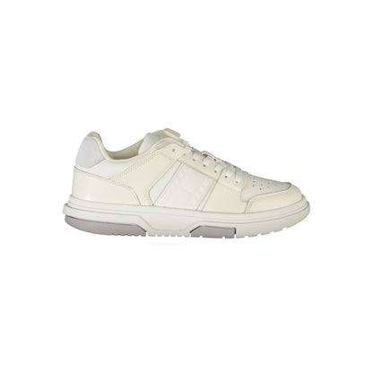 Tommy Hilfiger White Polyester Sneakers