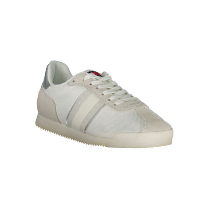 Tommy Hilfiger White Polyester Women Sneakers