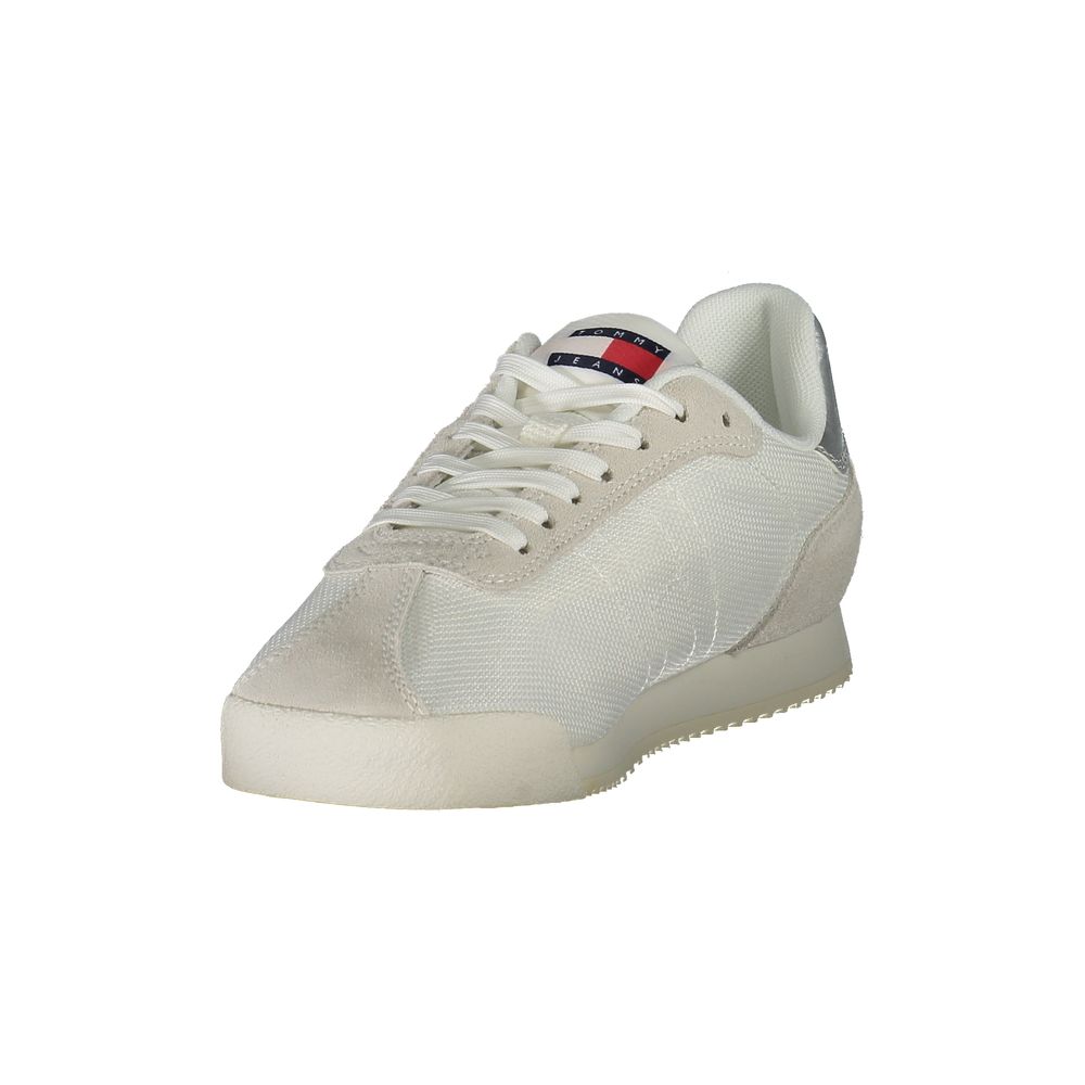 Tommy Hilfiger White Polyester Women Sneakers