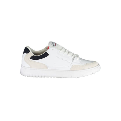 Tommy Hilfiger White Polyethylene Men Sneakers