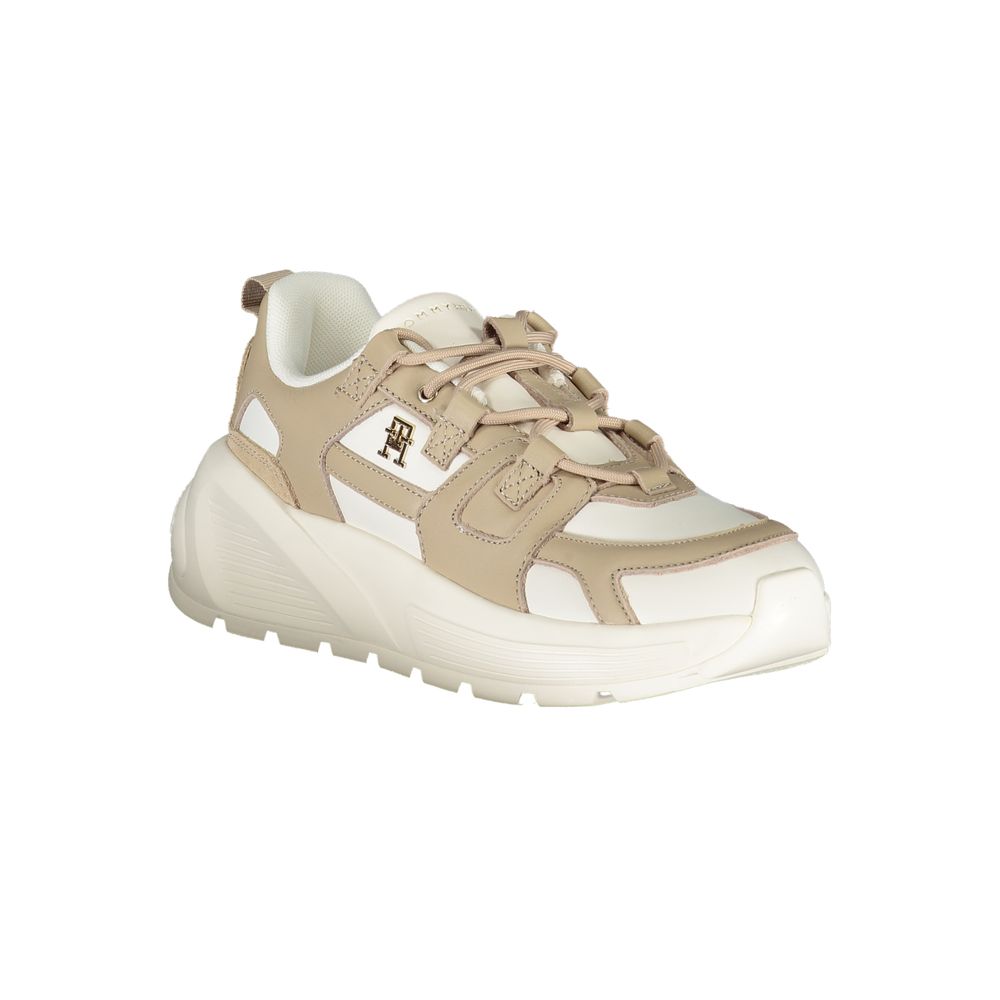 Tommy Hilfiger White Polyethylene Women Sneakers