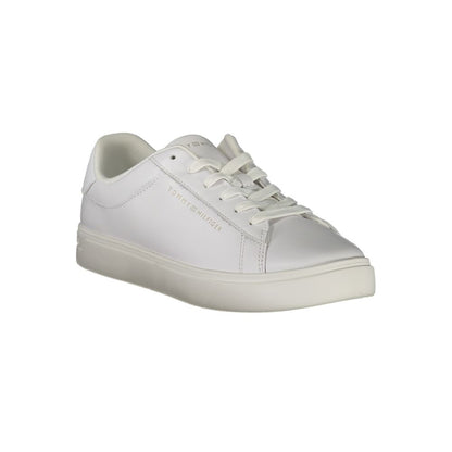 Tommy Hilfiger White Polyethylene Women Sneakers