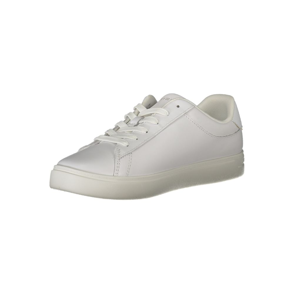 Tommy Hilfiger White Polyethylene Women Sneakers
