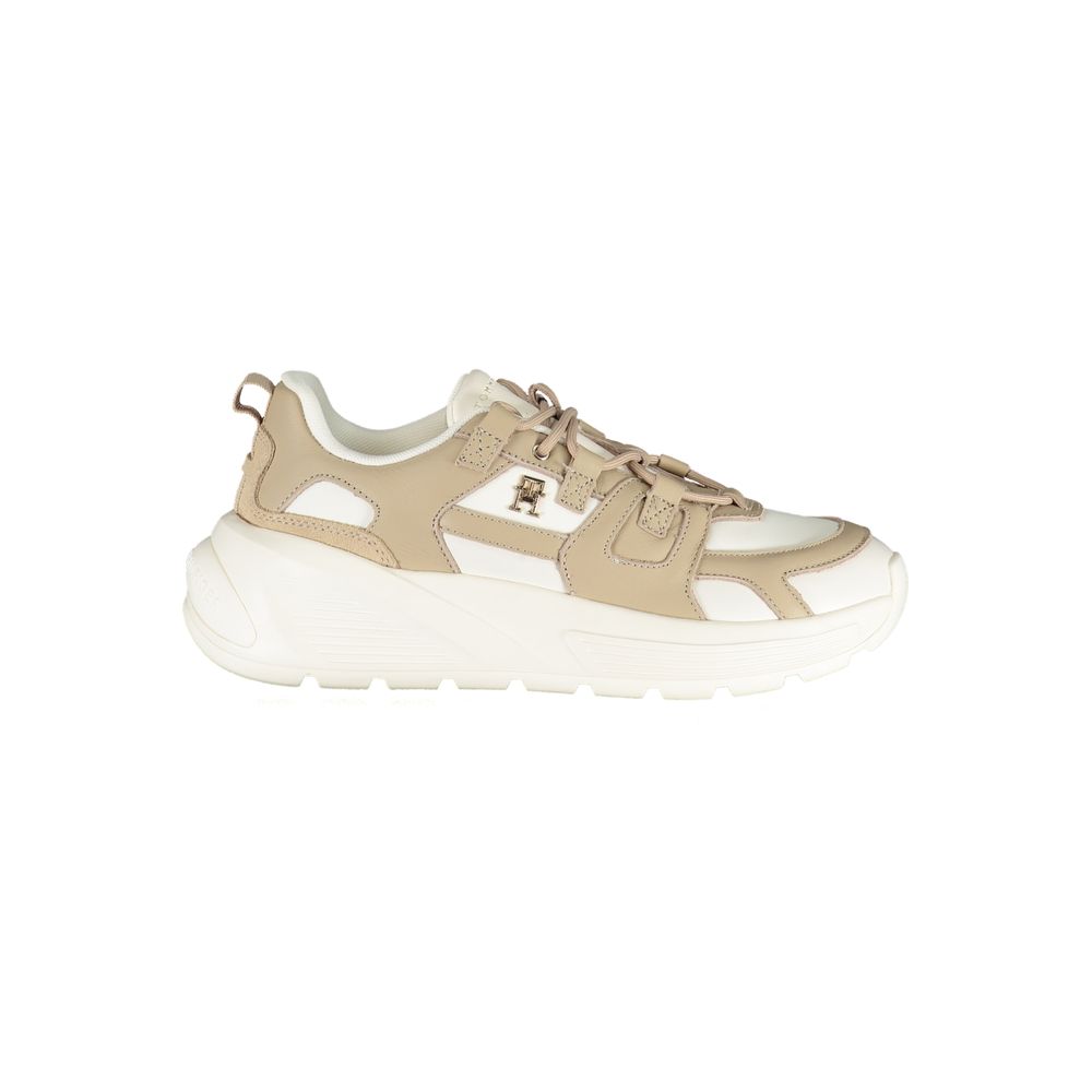 Tommy Hilfiger White Polyethylene Women Sneakers