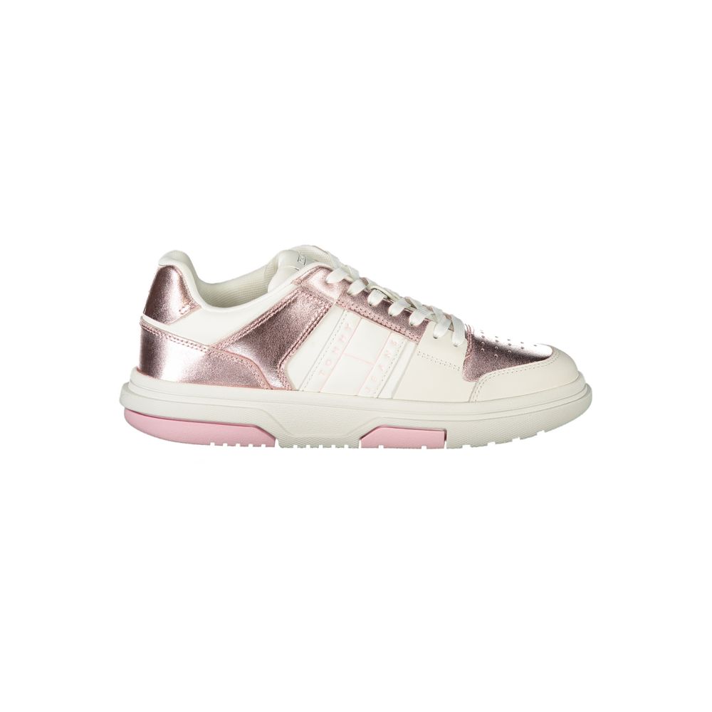 Tommy Hilfiger White Polyethylene Women Sneakers