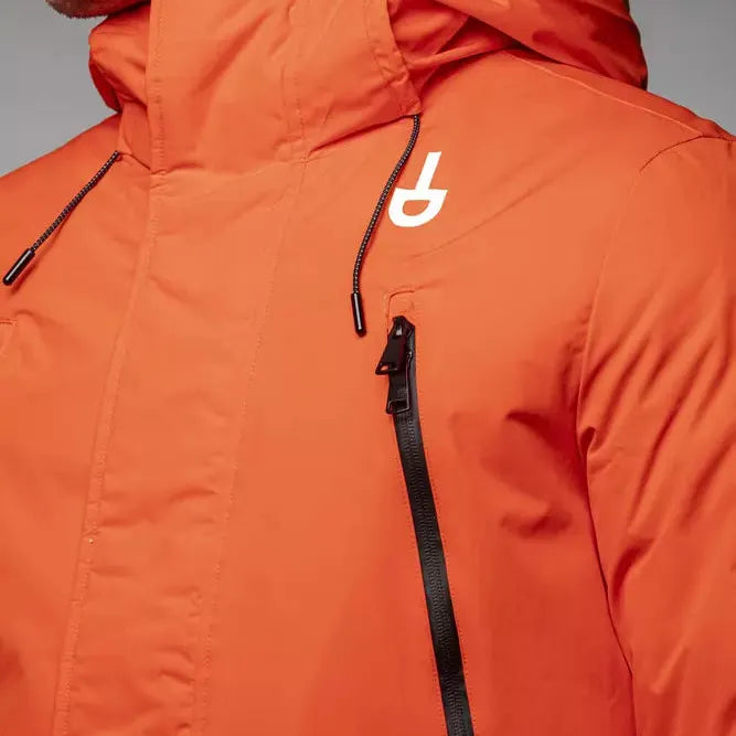 Tond Red Polyester Men's Jacket