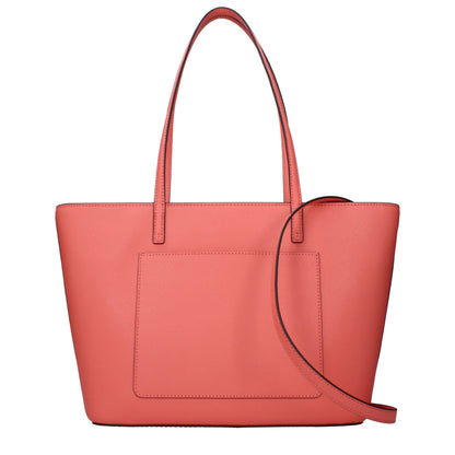 Tory Burch Pink Leather Shoulder Bags