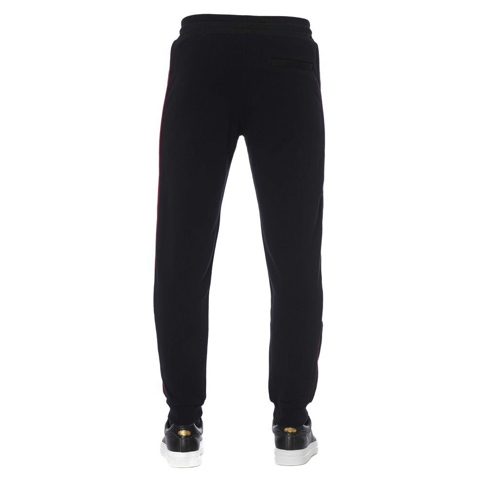 Trussardi Black Cotton Men's Sports Pant